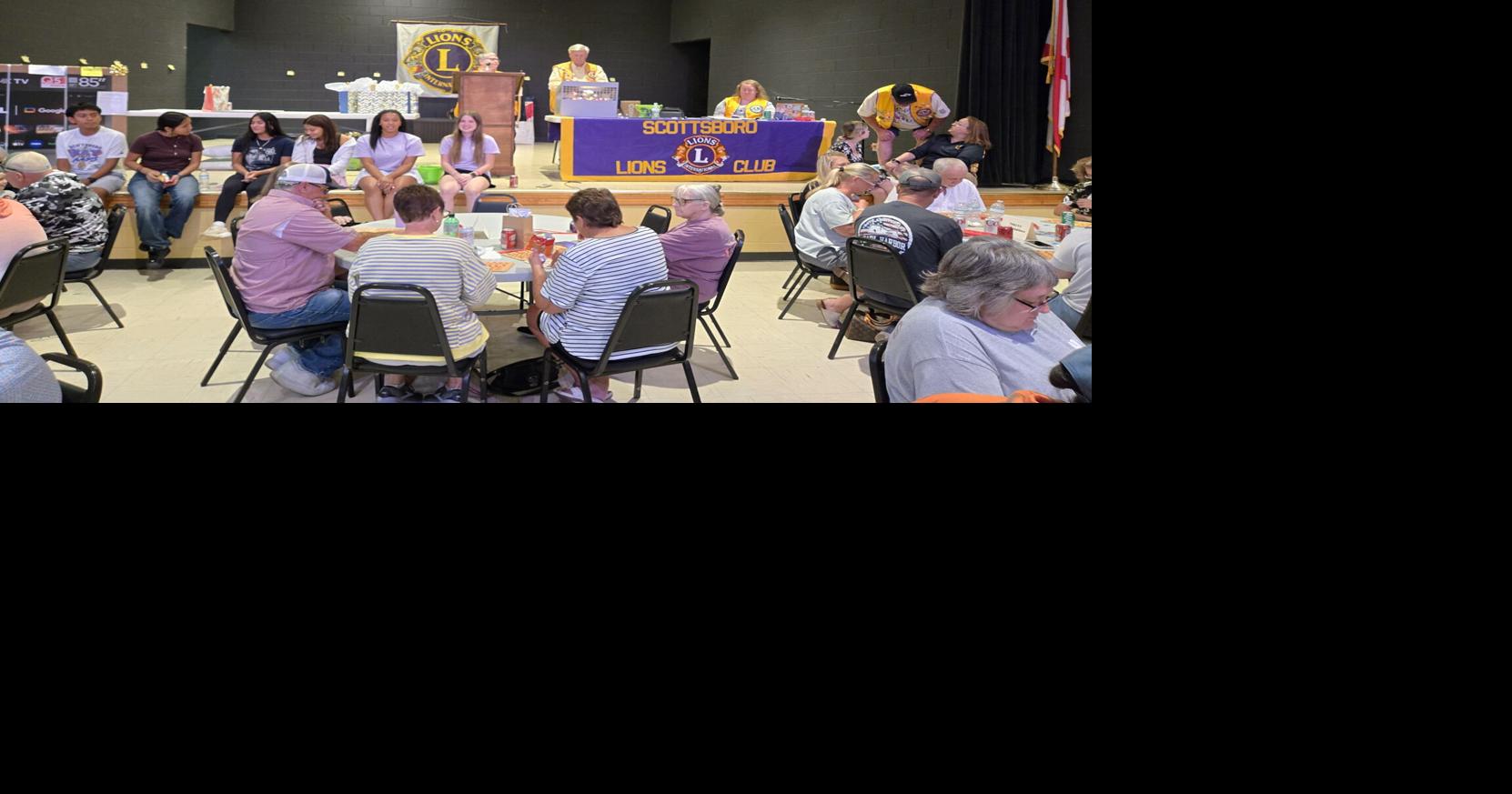 Scottsboro Lions Club hosts 500 at its annual party