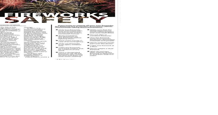 Stay safe while handling fireworks during Fourth of July celebrations - Vimarsana News