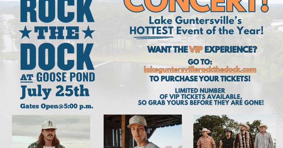 Goose Pond to host Rock the Dock July 25