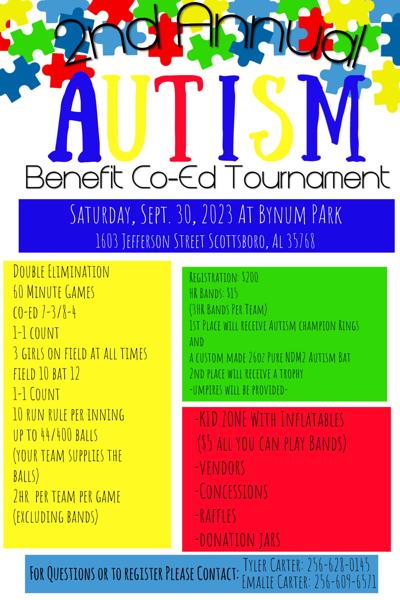 Autism Benefit Co-ed Tournament to be held Sept. 30 | Lifestyle ...