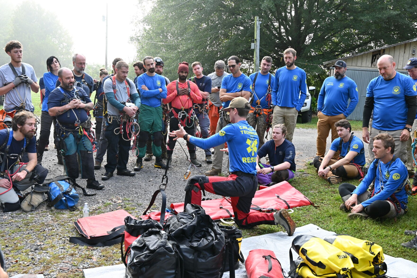 Volunteer rescue squads from three states team up in Jackson County for ...