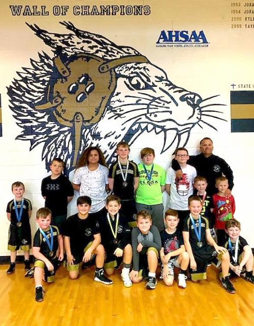 Scottsboro youth wrestlers claim medals
