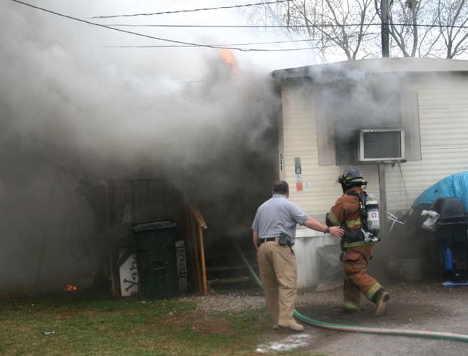 Fire destroys home News
