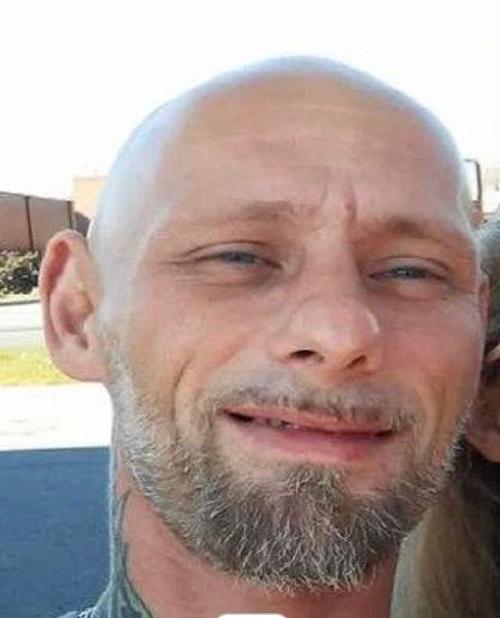 Dewayne Halfacre in police custody