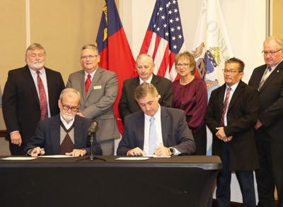 County college sign annual funding agreement Local News jdnews com