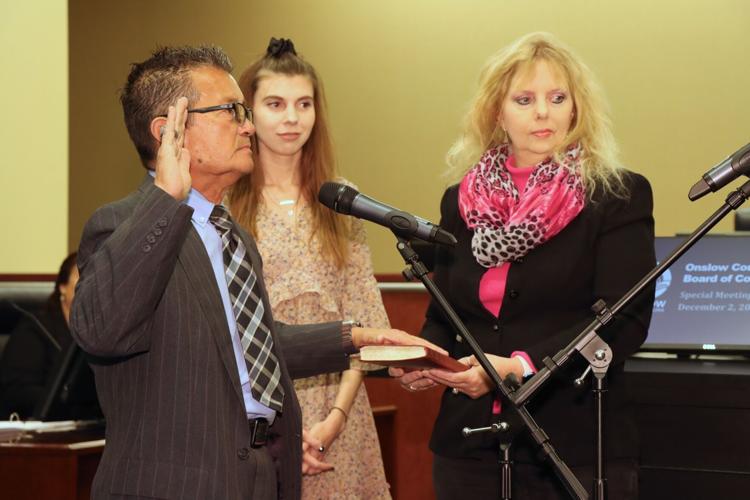 Onslow commissioners sworn in board leadership selected News