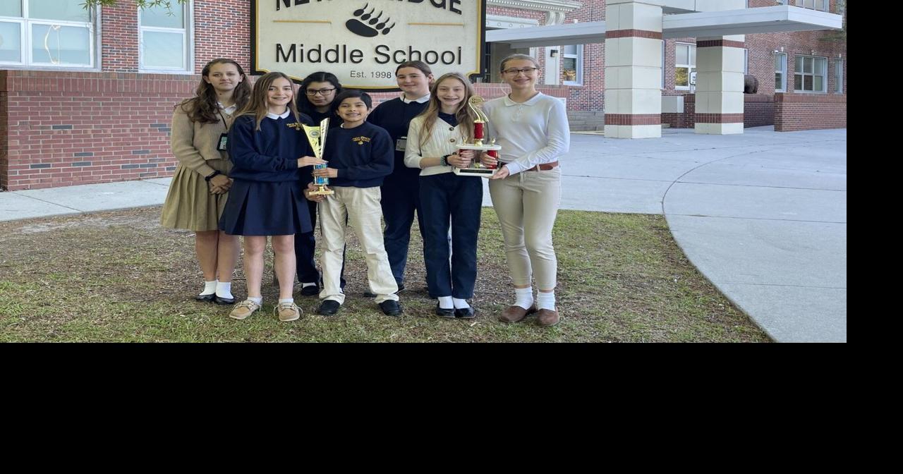 New Bridge Middle Odyssey of the Mind headed to world finals next month