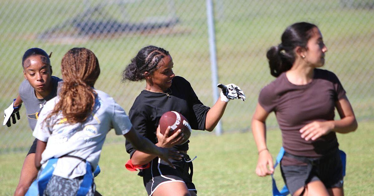 Northside flag football team looks for growth in first year