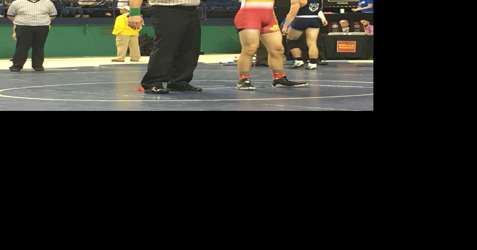 Lejeune's Vrachnos wins wrestling state title Sports