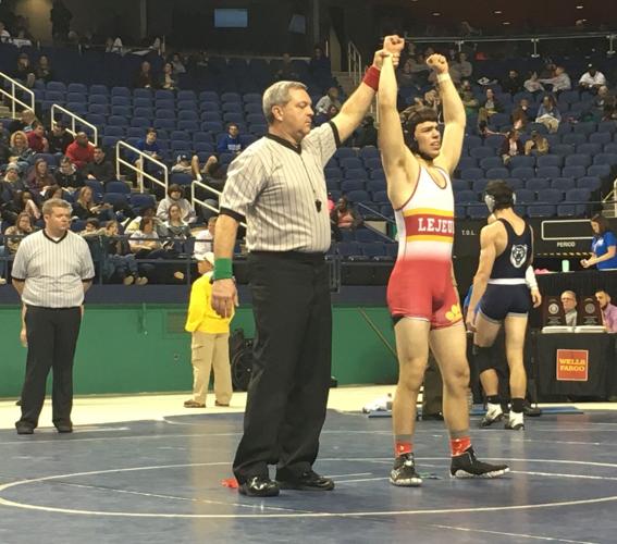 Lejeune's Vrachnos wins wrestling state title | Sports | jdnews.com