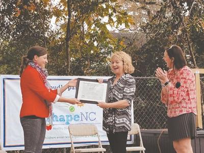 Richlands child care center recognized as Shape NC demonstration site