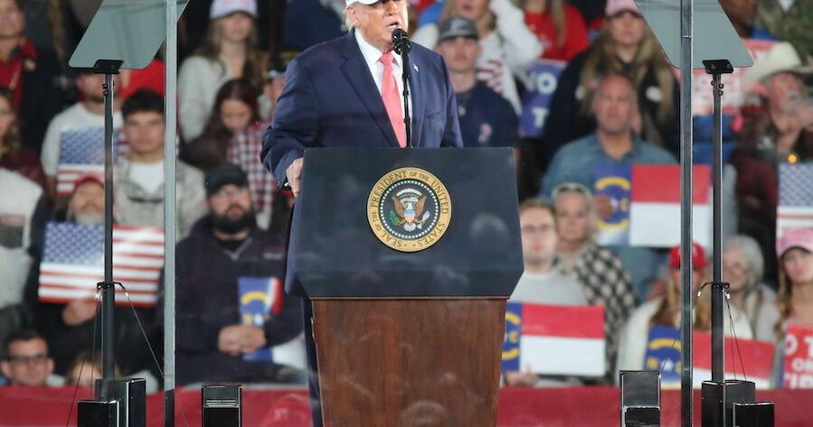Trump stumps for Whatley in Greenville