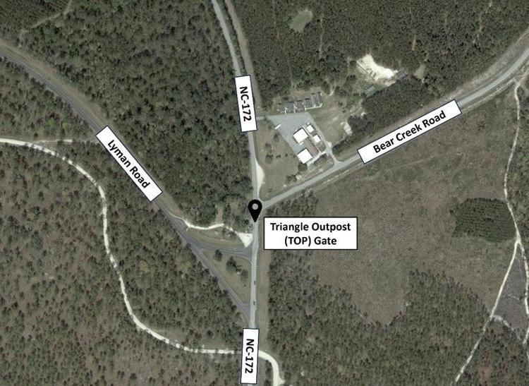 Camp Lejeune Triangle Outpost Gate to be open weekdays-only beginning ...