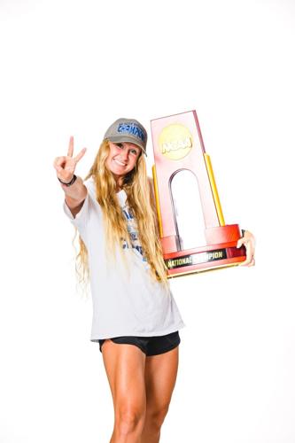 Madison Veele Croatan graduate Madison Peele celebrates helping Southern Cal win ...