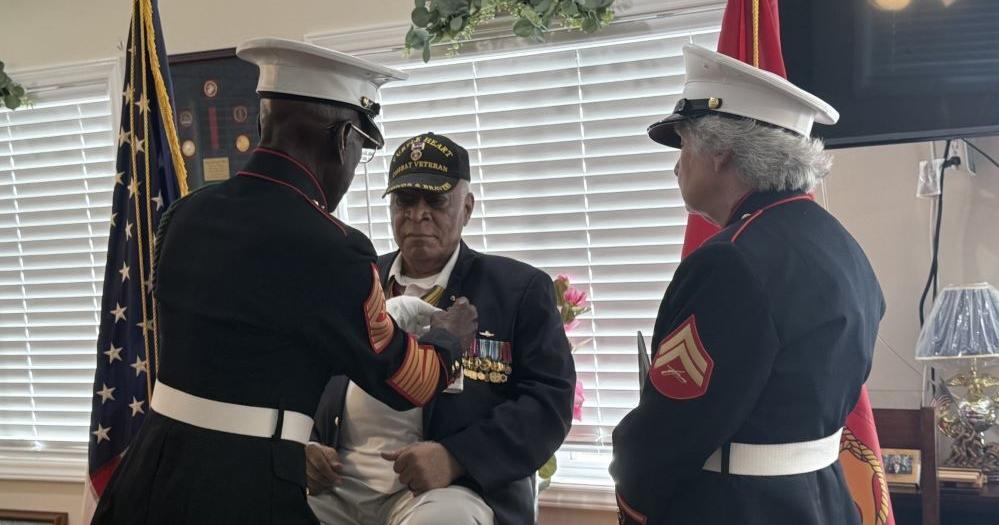 Maj. Capers awarded 50-year Vietnam veteran commemorative pin