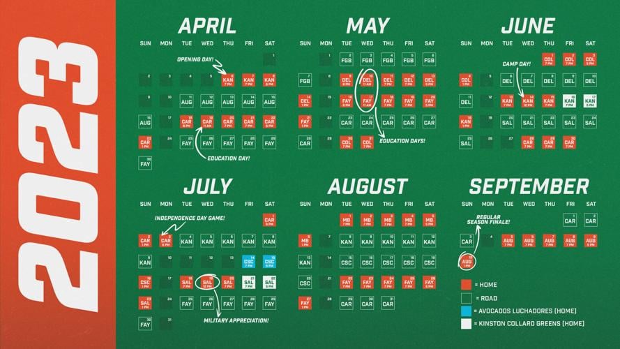 What are the DEWDS giving away this year? Check out the Down East Wood Ducks' 2023 promotional