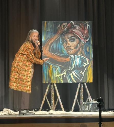 Speed painter's portrait