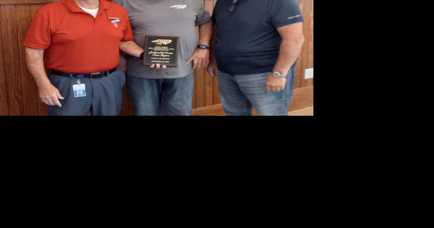 Onslow County Crime Stoppers receive state award at annual conference