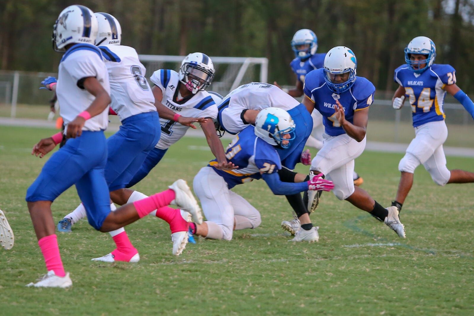 Richlands football game suspended after lights don t come on