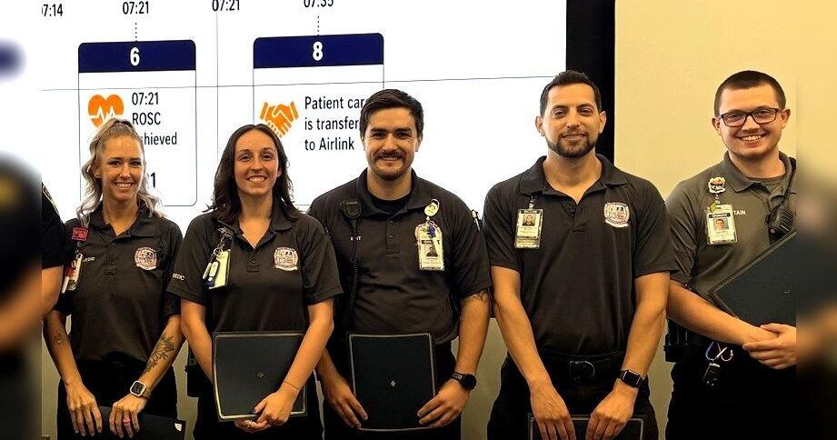 First responders recognized with Life Save Award | Local News | jdnews.com
