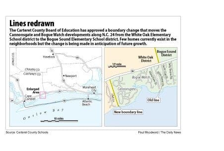 Slight change expands Bogue Sound Elementary district | News | jdnews.com