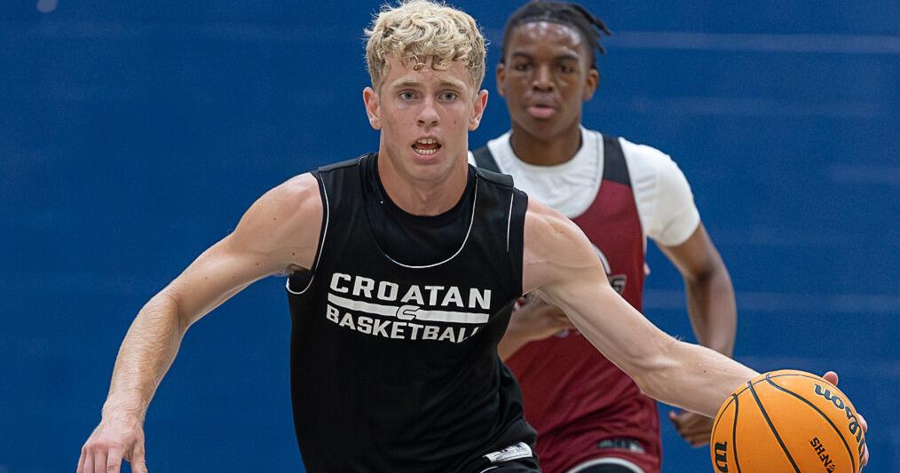 Croatan's McBride still balances football & basketball even at East Coast Invitational