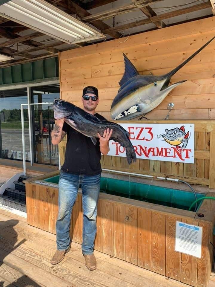 Flathead Catfish Fishing River North Carolina NC Pender County