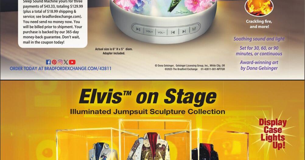 BRADFORD EXCHANGE - MIDWEST LISTS AND MEDIA - Ad from 2025-08-27