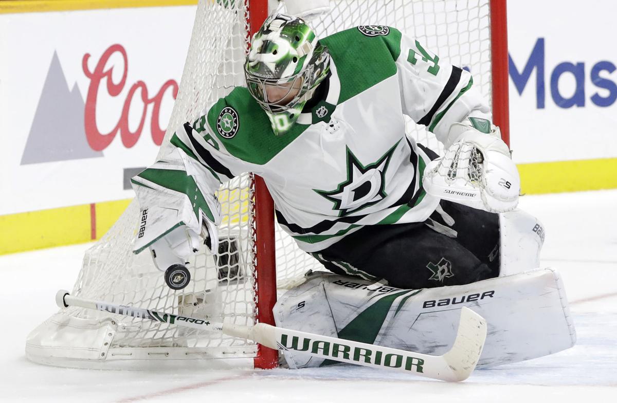 Former Lightning goalie Ben Bishop is on the Stars, but where is he?