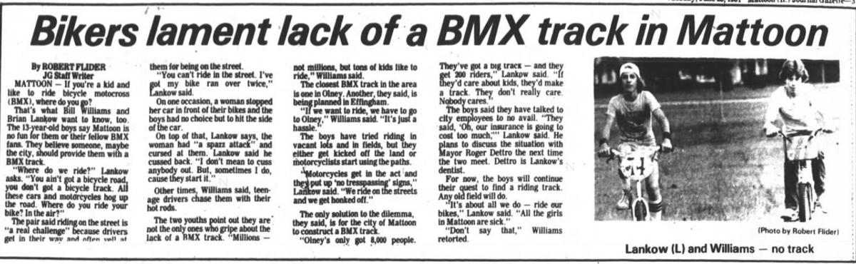 BMX tracks