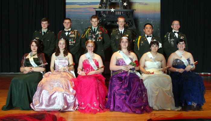 jrotc military ball dresses