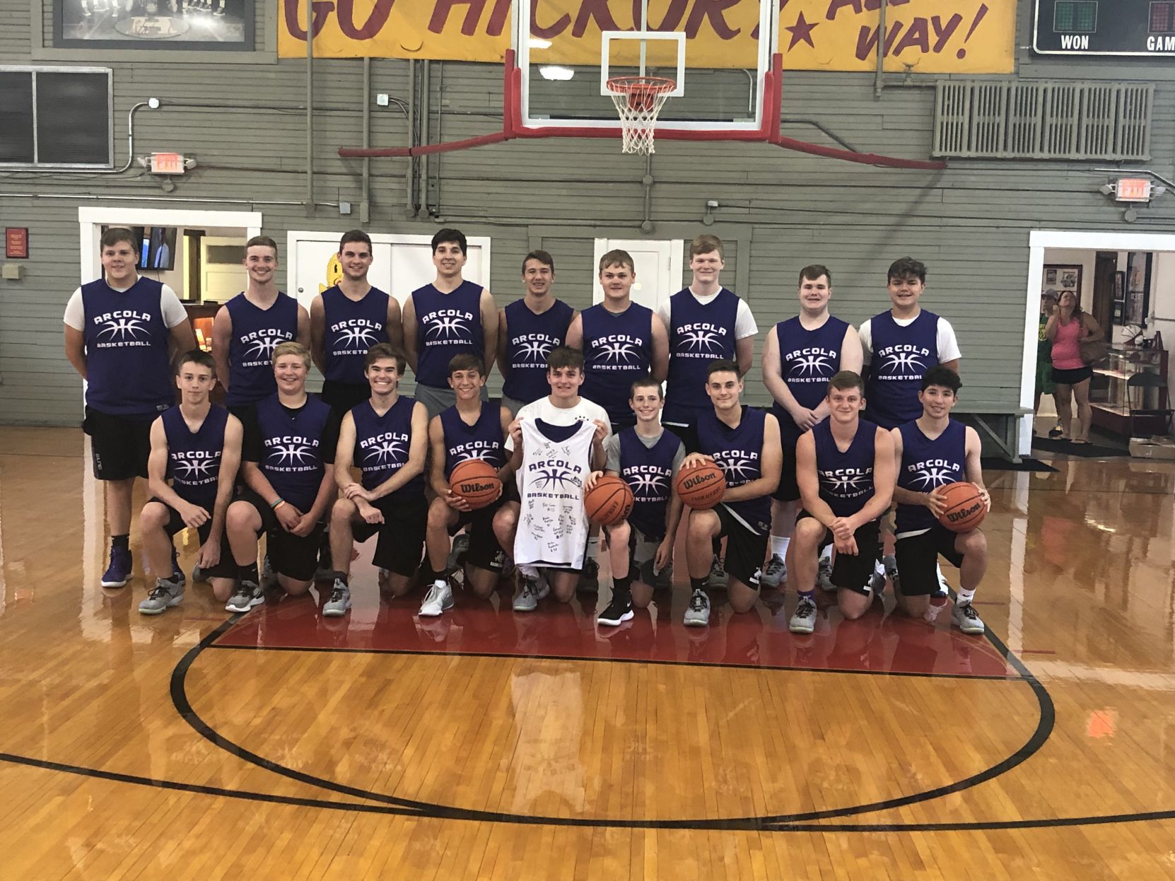 basket argenté