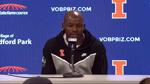 Illinois defensive backs coach Antonio Fenelus introductory press conference