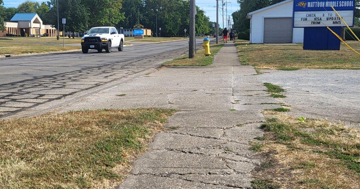 Mattoon gets $500,000 in state grant funding for sidewalk work near schools