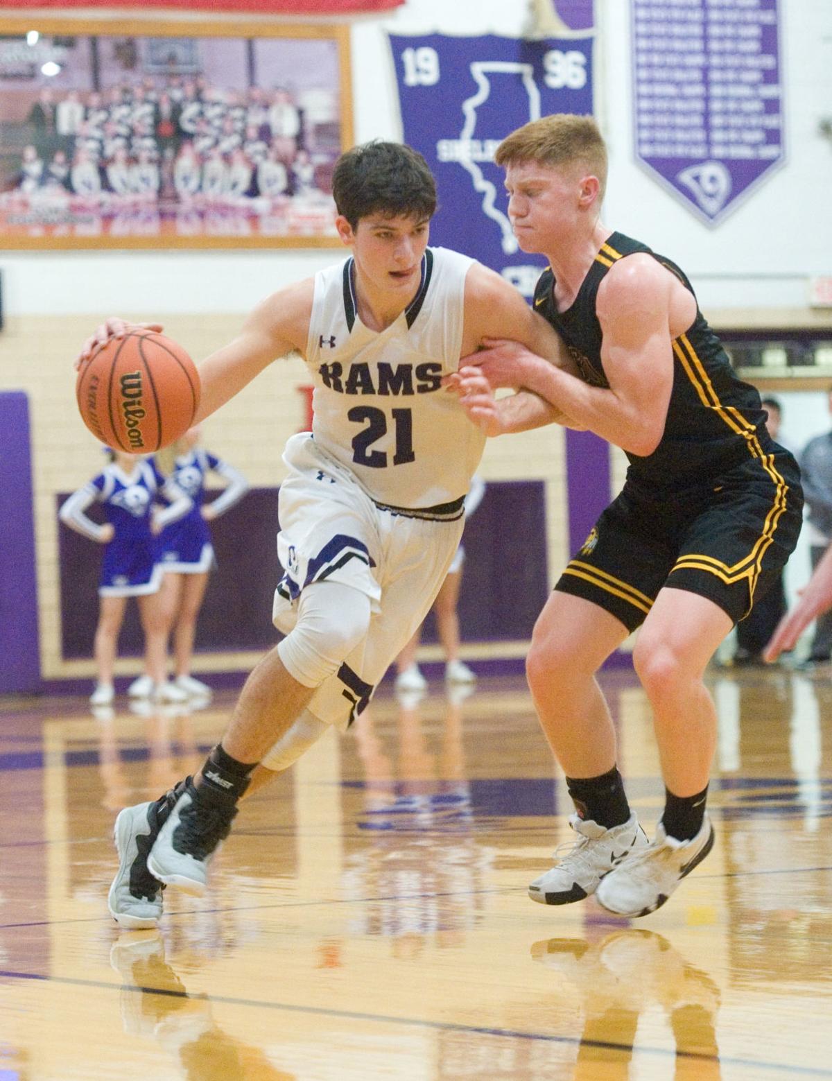 Nichols Miller Help Shelbyville Nip Tuscola Basketball Jg Tc Com