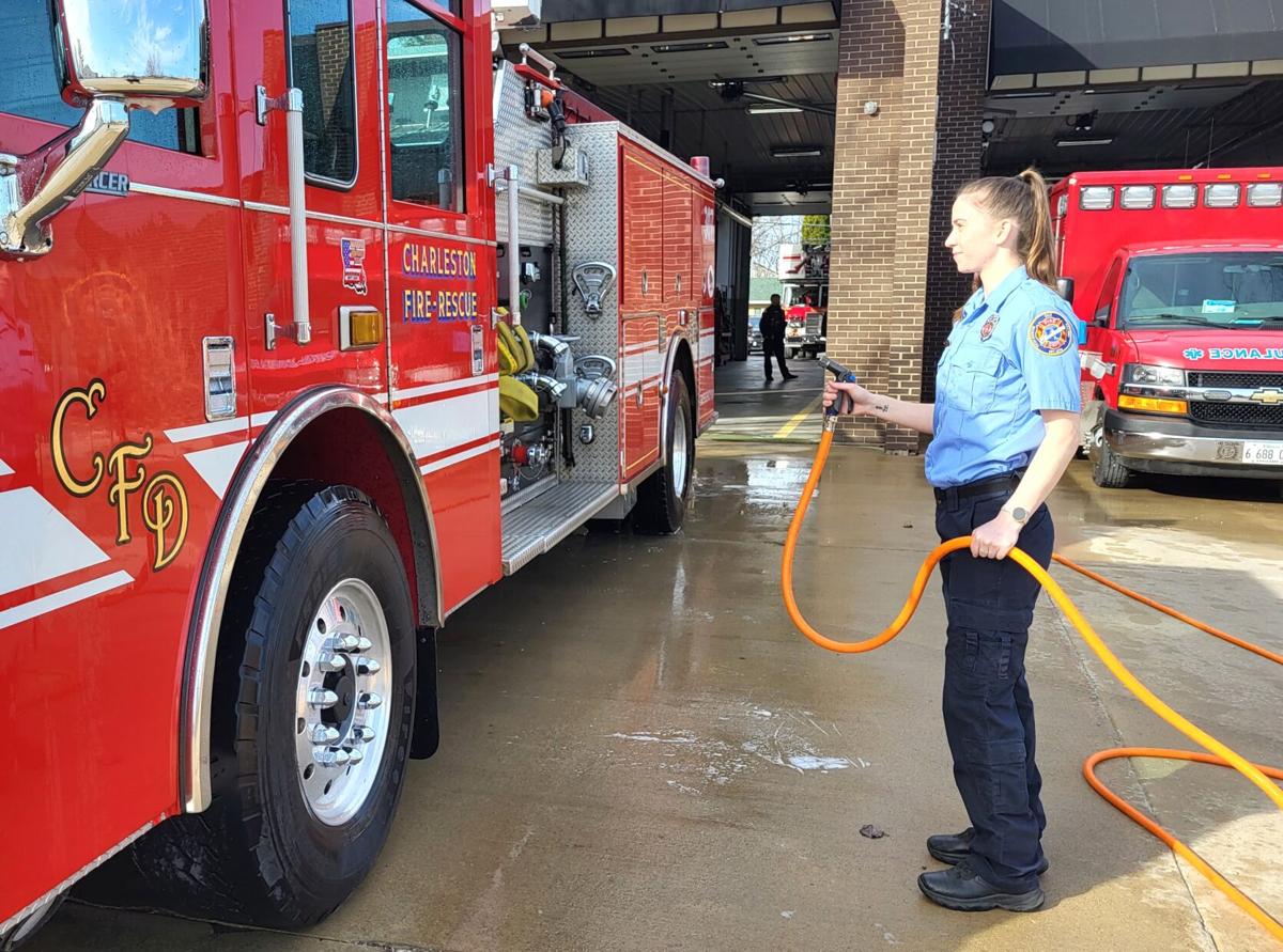 Charleston's first female firefighter, newest female police officers  reflect on their work
