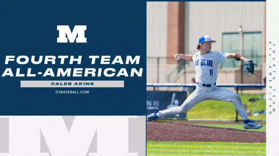 Millikin’s Houchins and Akins Named D3baseball.com All-Americans