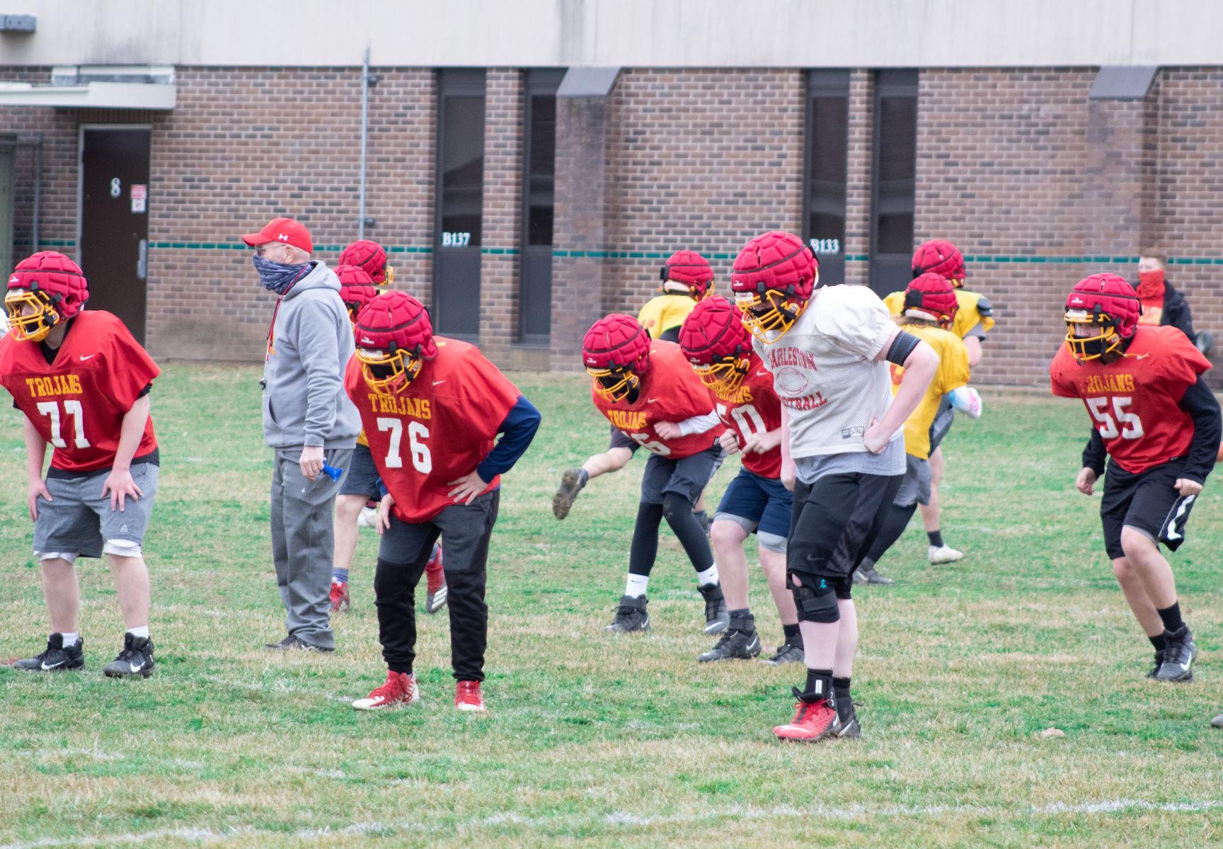 PHOTOS Charleston football prepares for the season