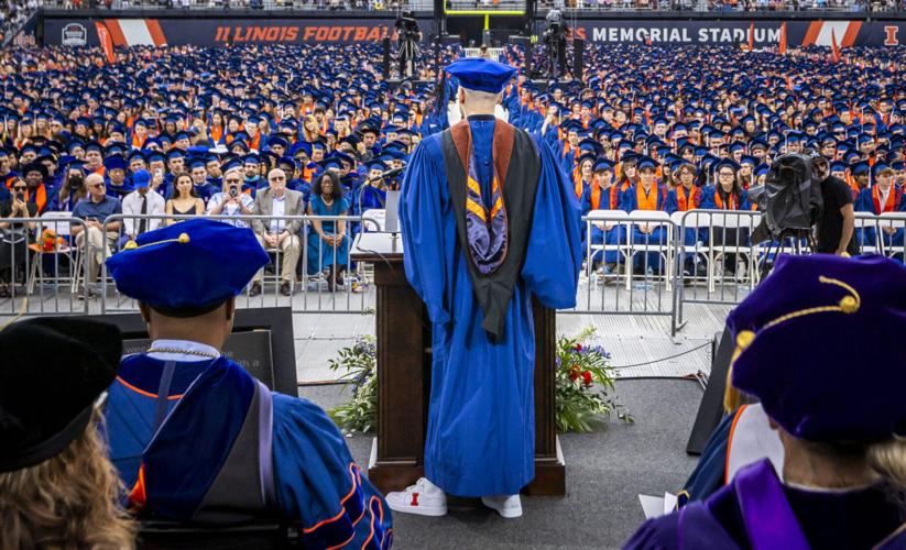 Illinois Commencement Speaker Sean Evans: ‘You don’t need to know what happens next. You just need to be ready for the heat.’