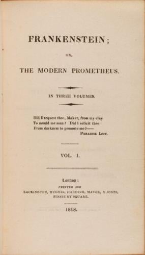 Rare Book and Manuscript Library celebrates ‘Frankenstein’