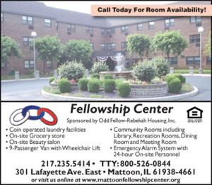 Fellowship Center Senior Housing Senior Assisted Living Mattoon Il Jg Tc Com