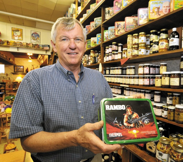 rambo lunch box with thermos