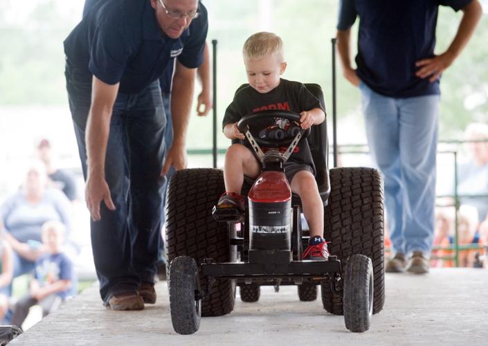 Coles County Fair - Pedal Tractor Pull 08/01/17