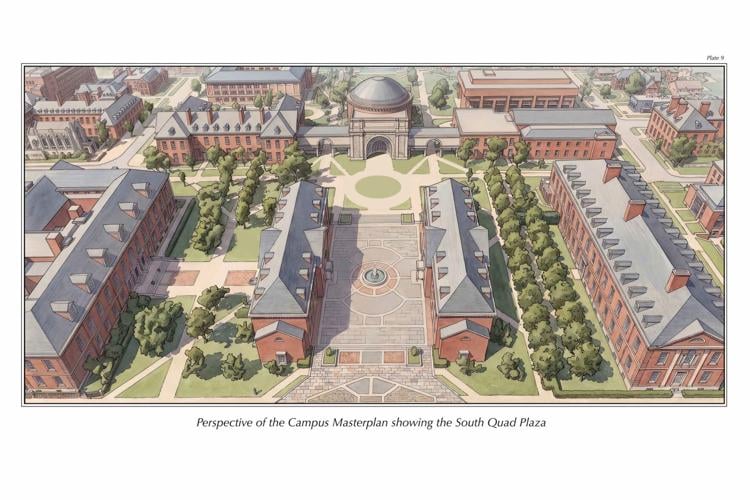 Architecture exhibition celebrates influence of campus plan, buildings by Charles Platt