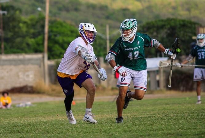 One Team, One Family: Men’s Lacrosse’s Morales Reflects on Time with Team Mexico