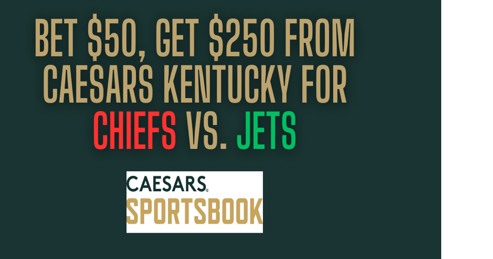 Caesars NFL promo code PLAYSGET lands you $250 bonus Week 1