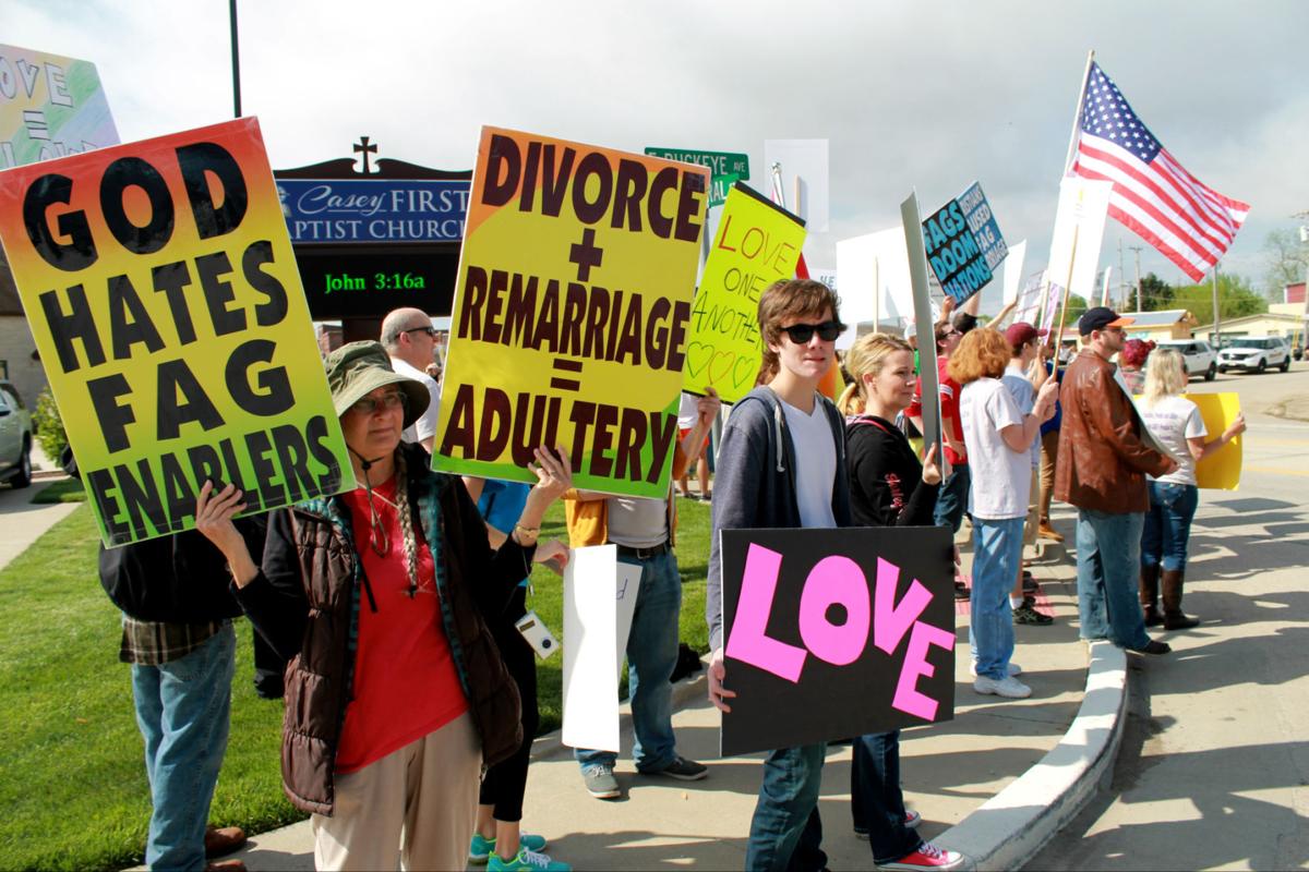 Westboro Baptist Picketers Met By Overwhelming Opposition News Jg