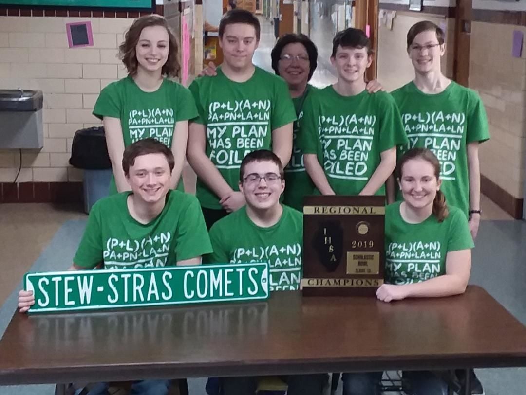 StewStras Scholastic Bowl team earns regional title