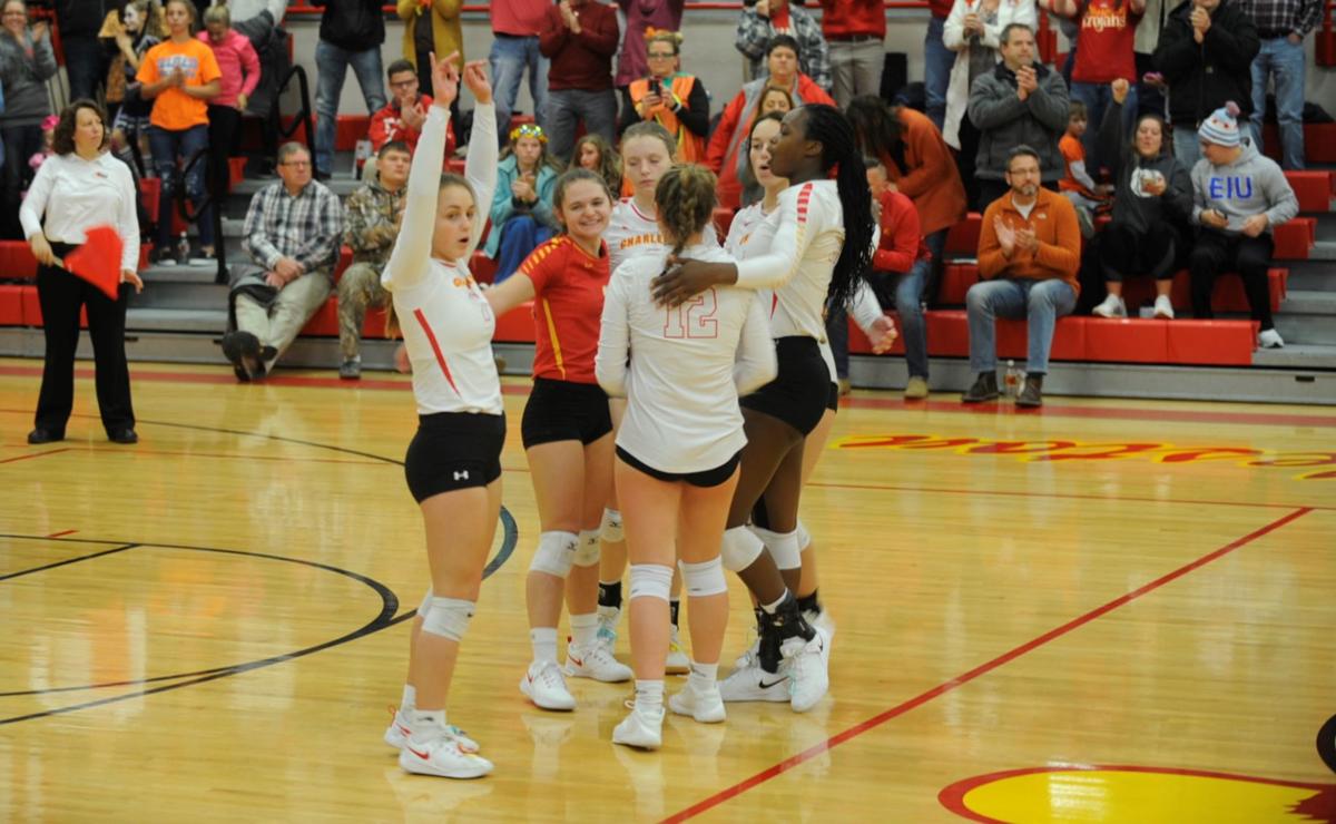 Charleston volleyball beats Effingham to win first regional title since