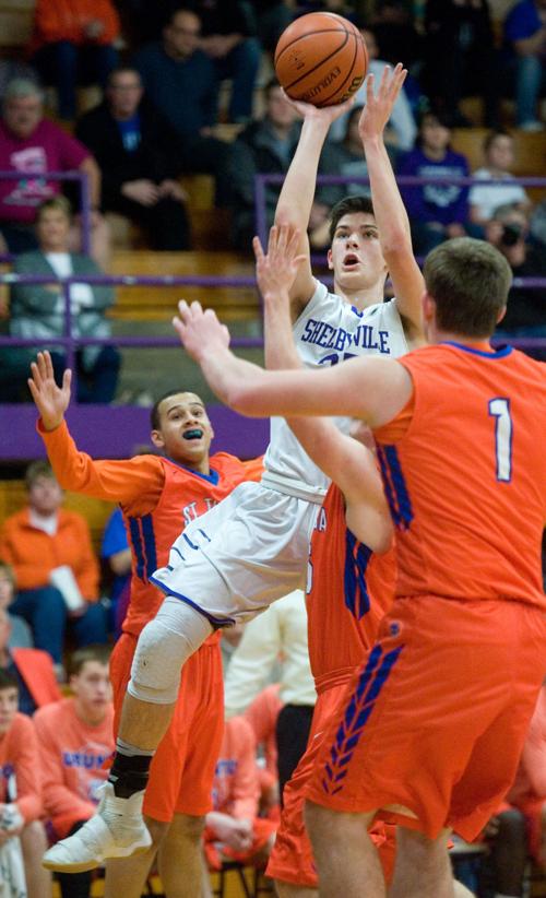 Second Half Costs Shelbyville In Boys Rematch Basketball Jg